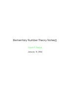 santos-Elementary Number Theory Notes.pdf